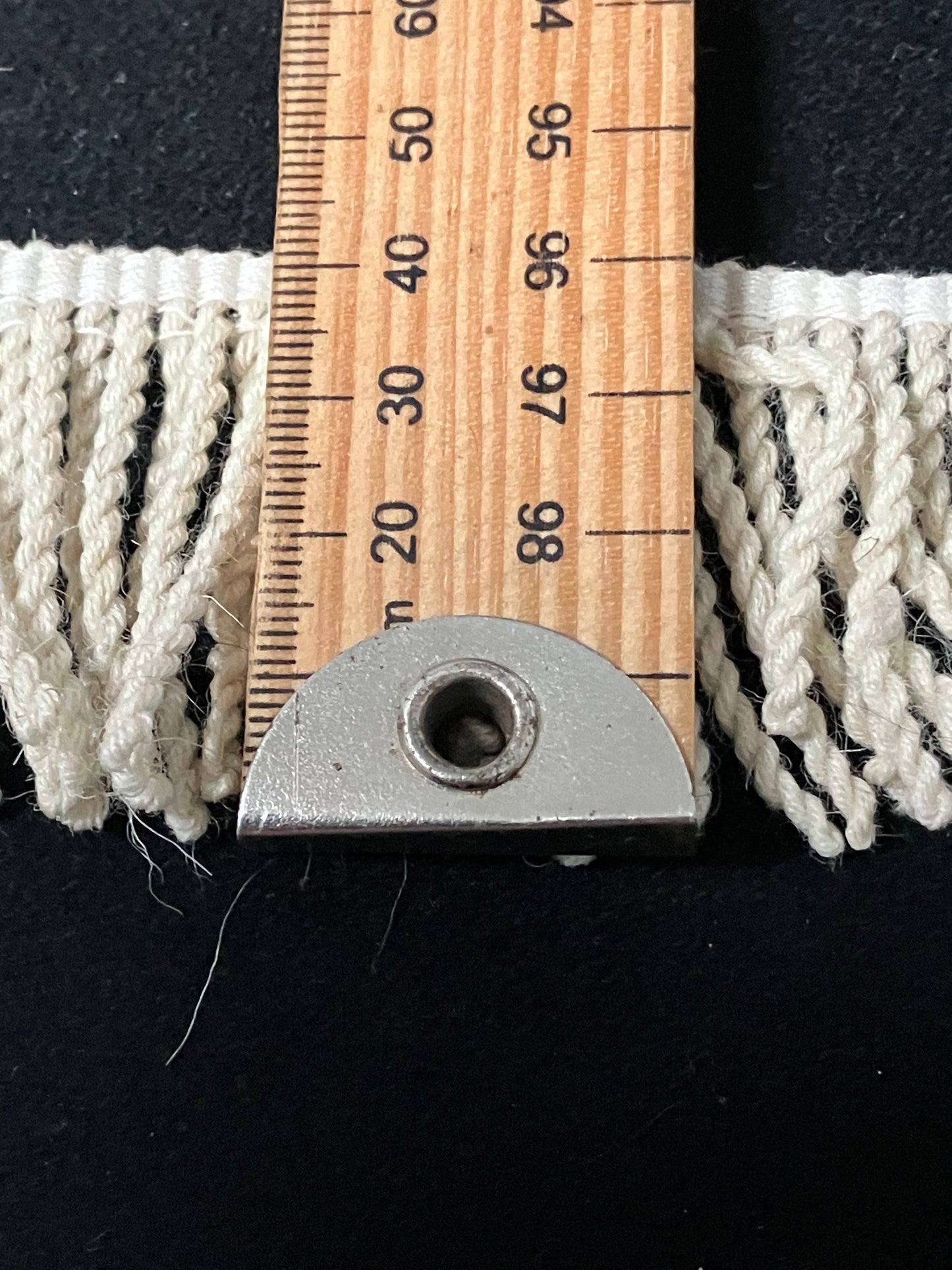 Natural Mohair  Fringing sold by the meter